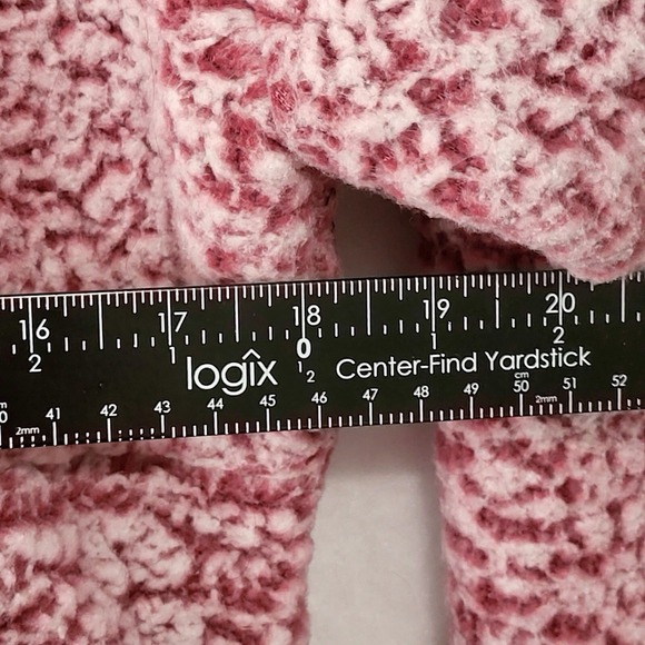 Realtree Women's‎ Pink & White Sherpa Fleece Size Large Pullover 1/4 Zip Front - Picture 8 of 10